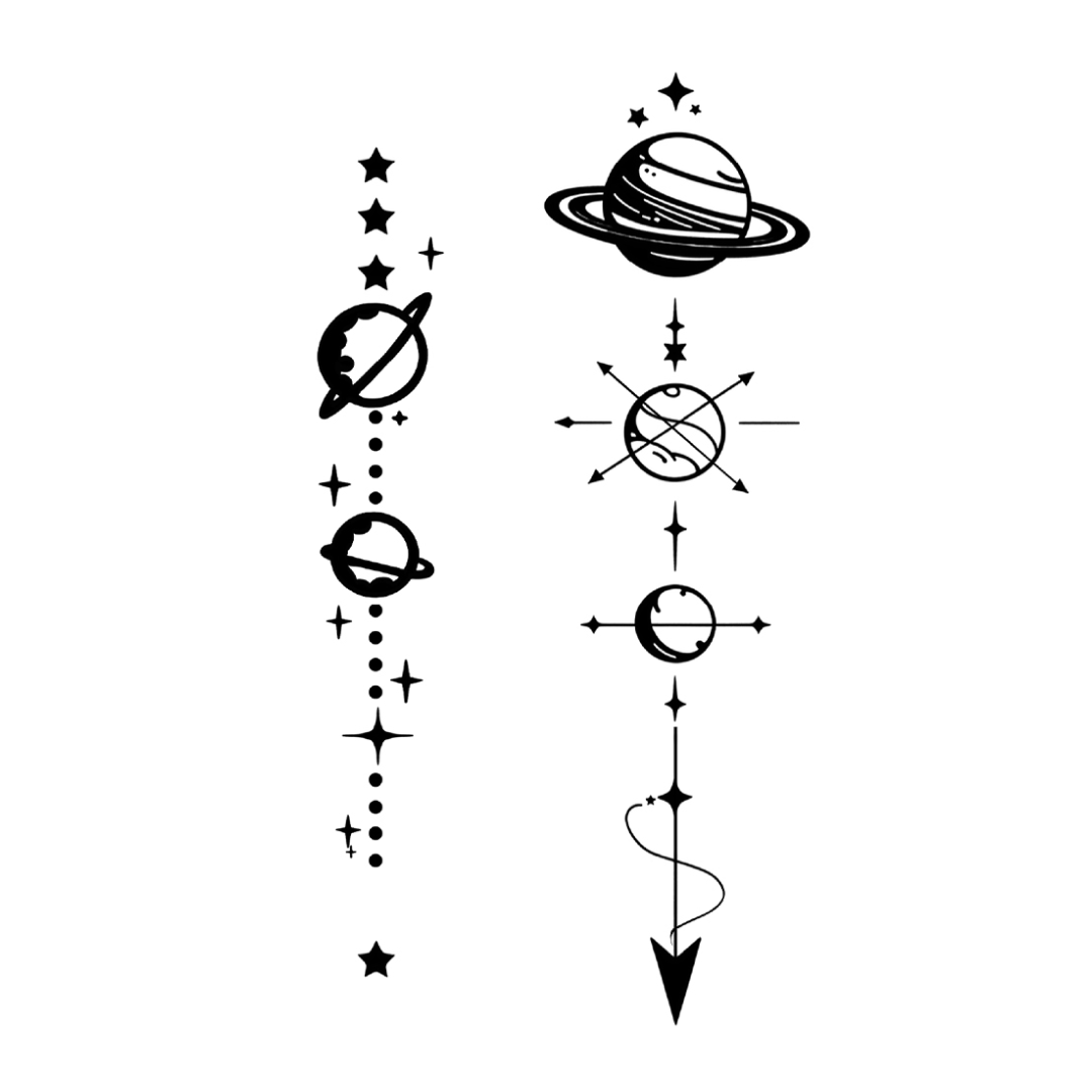 Planets, stars and Saturn