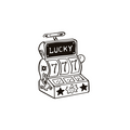 Lucky 777 slot machine