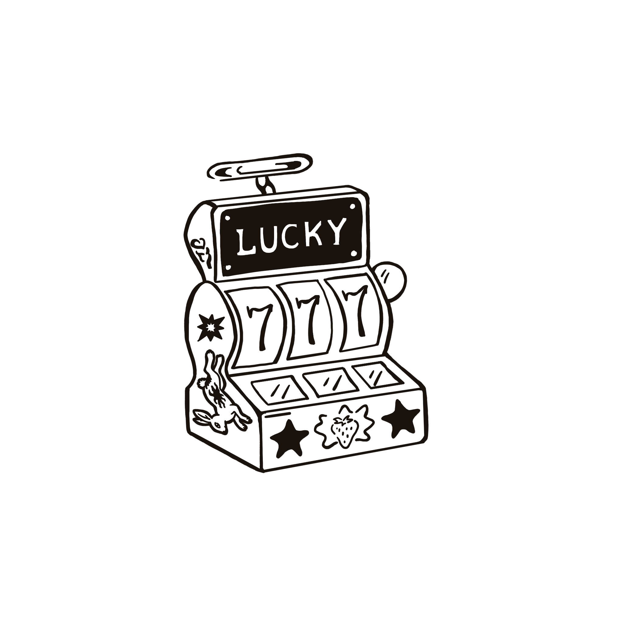 Lucky 777 slot machine